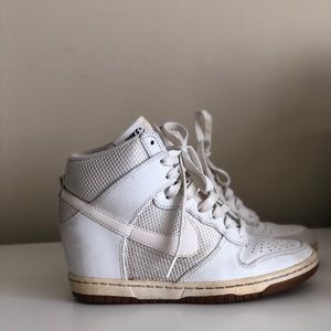 Nike high top wedge sneaker | Nike sky high wedges